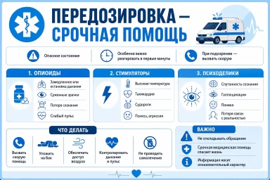 Помощь при передозировке в Сысерте